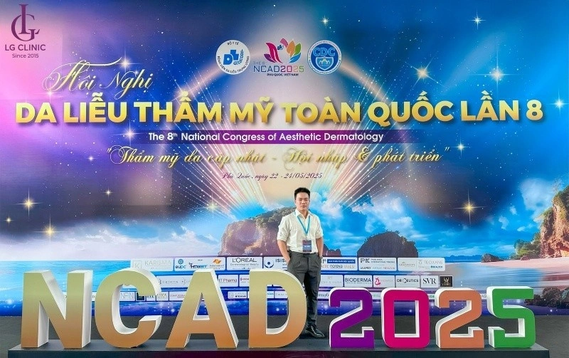 bác sĩ LG Clinic tham dự NCAD 2025