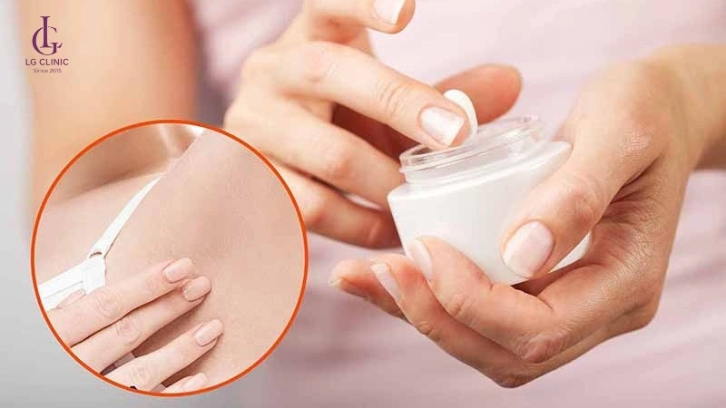 cách chăm sóc da sau khi triệt lông nách bằng kem đánh răng