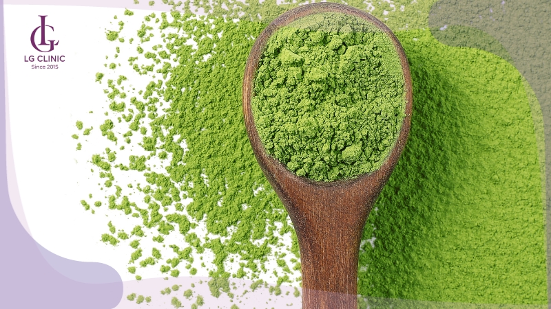 cách chọn bột trà xanh làm mặt nạ trắng da