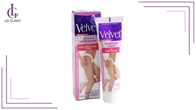 cách dùng kem tẩy lông velve
