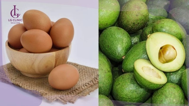 cách làm mặt nạ bơ trắng da và trứng