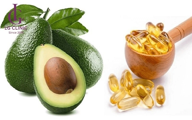 Mặt nạ bơ trắng da với vitamin E ngừa lão hóa