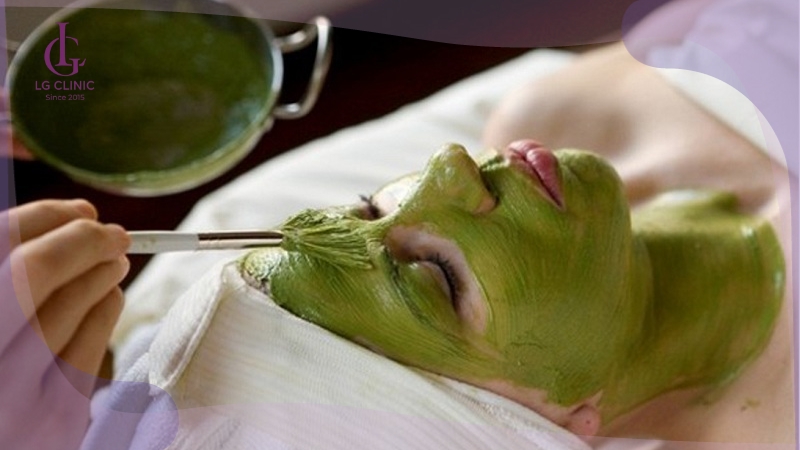 cách làm mặt nạ trắng da từ bột trà xanh