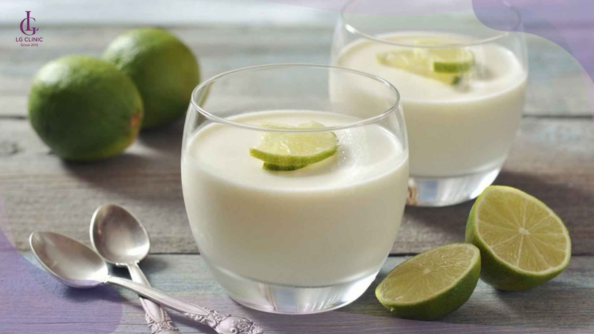 Cách tắm trắng bằng sữa chua và chanh đơn giản tại nhà