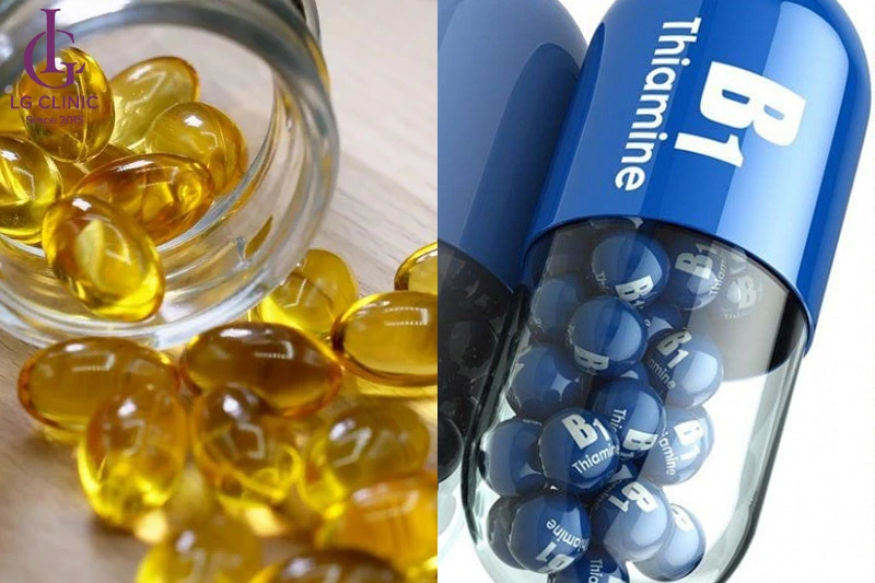 Dầu vitamin E và vitamin B1