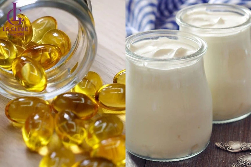 Vitamin E và sữa chua