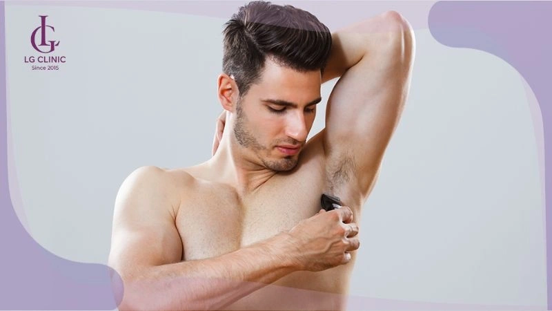 cách triệt lông nách tại nhà cạo lông nách