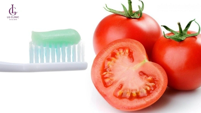 cách triệt lông nách vĩnh viễn bằng kem đánh răng và cà chua
