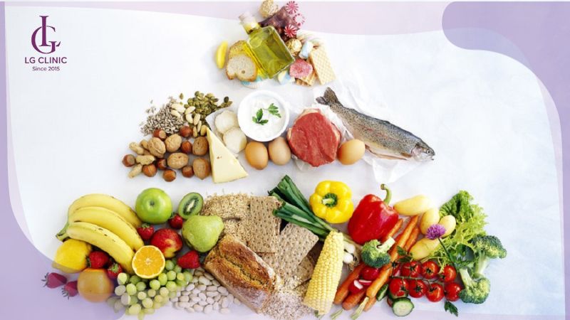chế độ ăn uống lành mạnh cho da mặt là cách làm trắng da cho nam giới