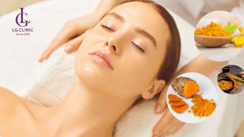 Tắm trắng toàn thân bằng bột nghệ