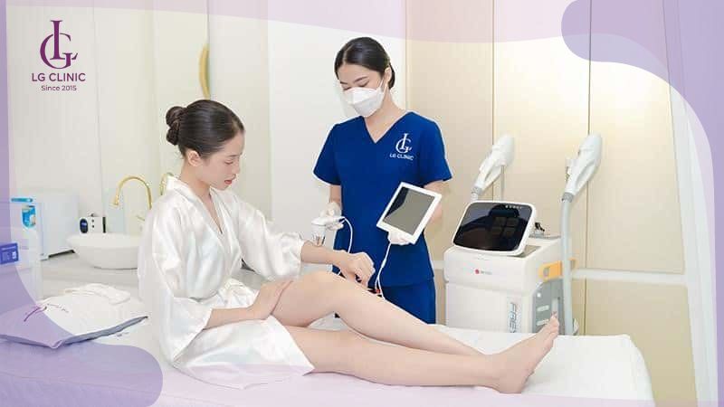 đi thậm mỹ viện deder tẩy lông rậm ở vùng kín