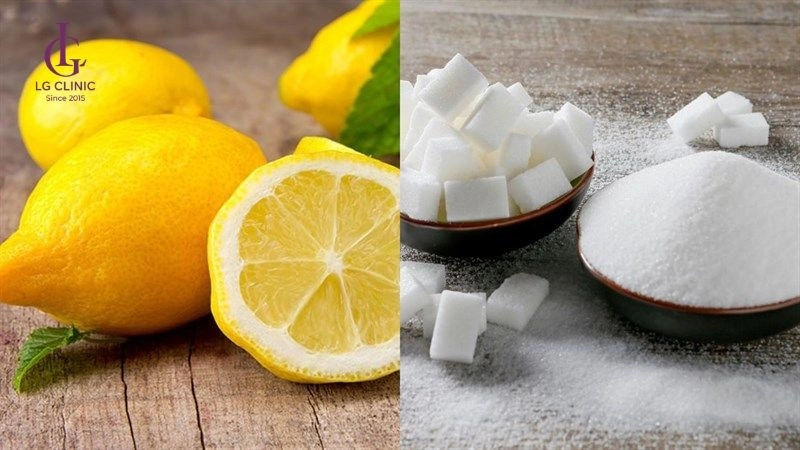 dùng chanh và đường để triệt lông nách tuổi dậy thì