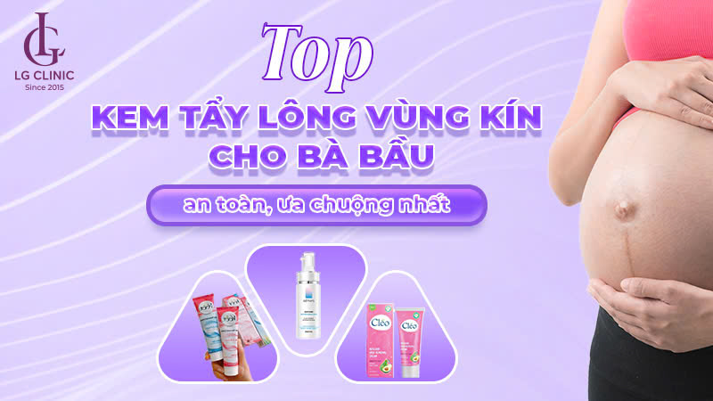 kem tẩy lông vùng kín cho bà bầu