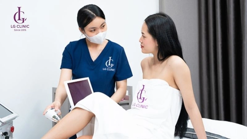 kiểm tra điều chỉnh thông số của máy triệt lông