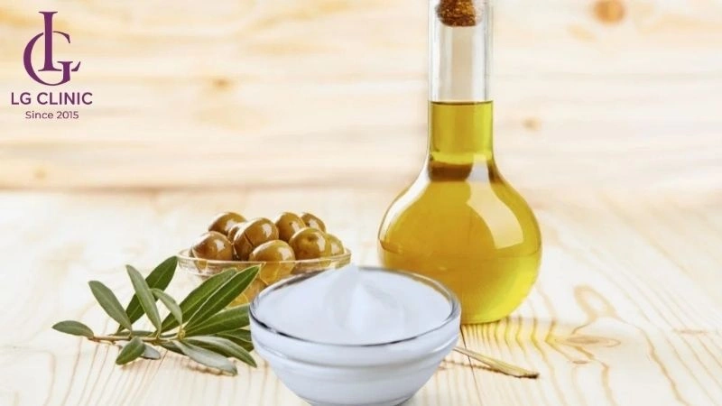 Đường và dầu oliu