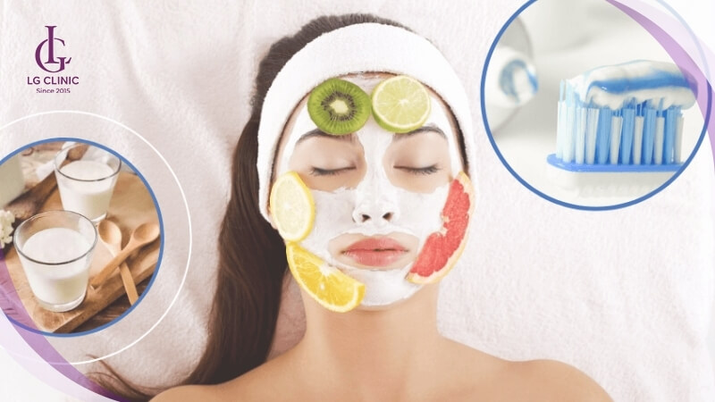 Lưu ý quan trọng khi áp dụng cách làm trắng da mặt bằng kem đánh răng để tránh kích ứng da.