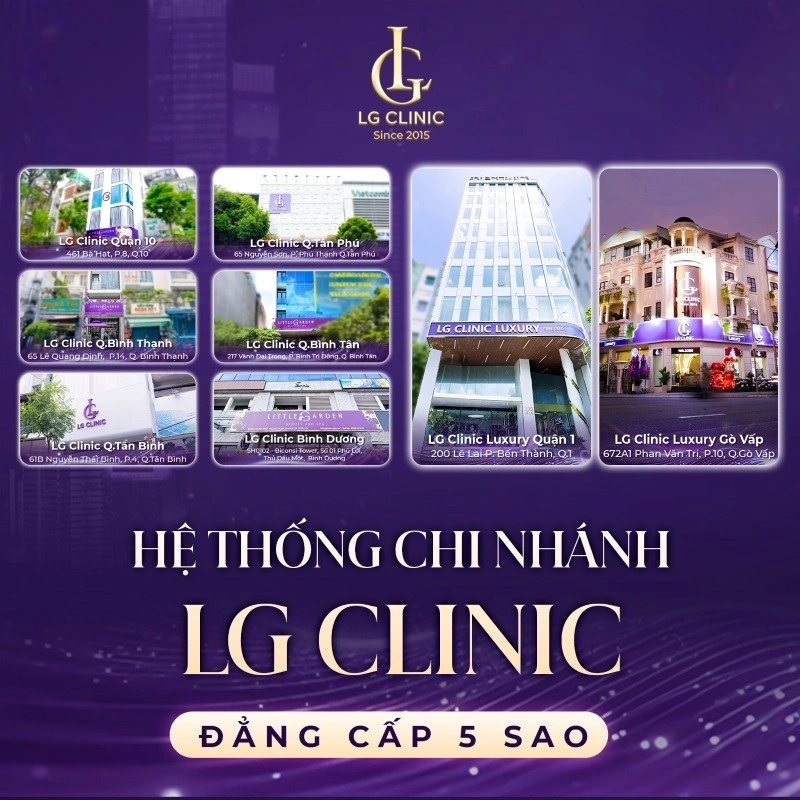 Hệ thống Viện thẩm mỹ LG Clinic