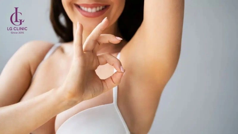 giữ vùng nách sạch