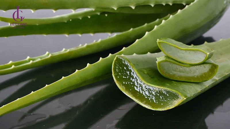 sử dụng gel lô hội chăm sóc da sau khi wax