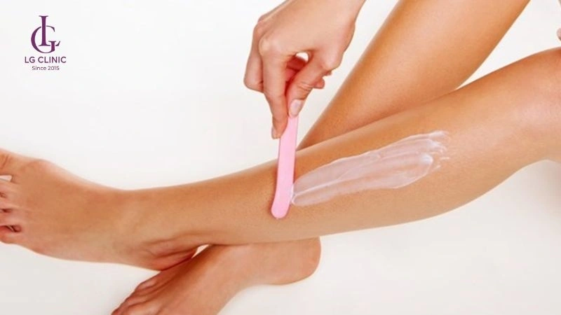 sử dụng kem tẩy lông tuổi 14