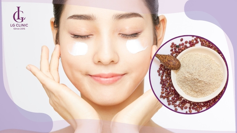 tắm bột đậu đỏ bao lâu thì trắng da