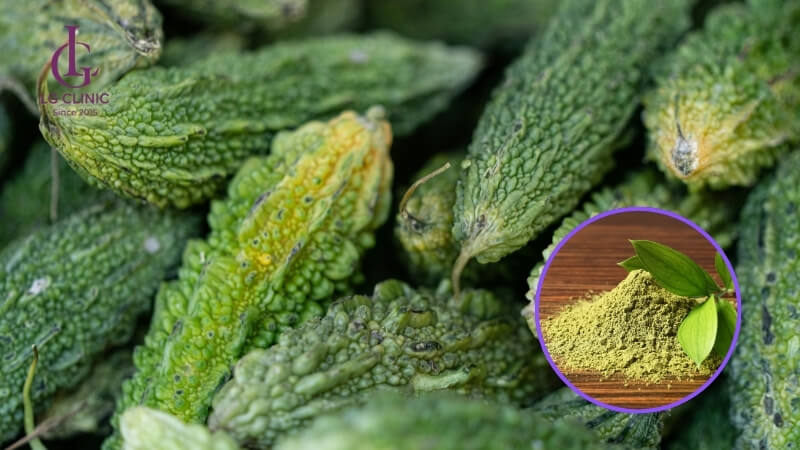 Cách tắm trắng tại nhà bằng khổ qua và bột trà xanh giúp sáng da, đều màu tự nhiên