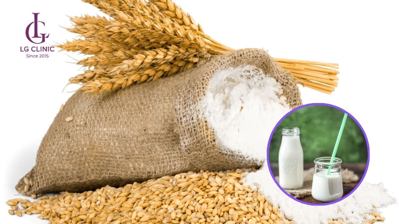 Cách tắm trắng toàn thân tại nhà hiệu quả bằng sữa tươi và cám gạo