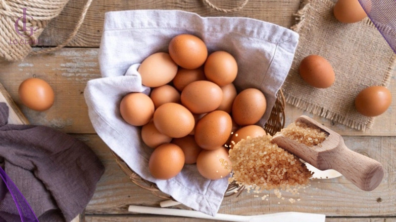 triệt lông nách bằng trứng gà và đường