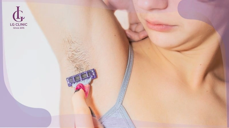 vậy có nên cạo lông nách tuổi dậy thì không