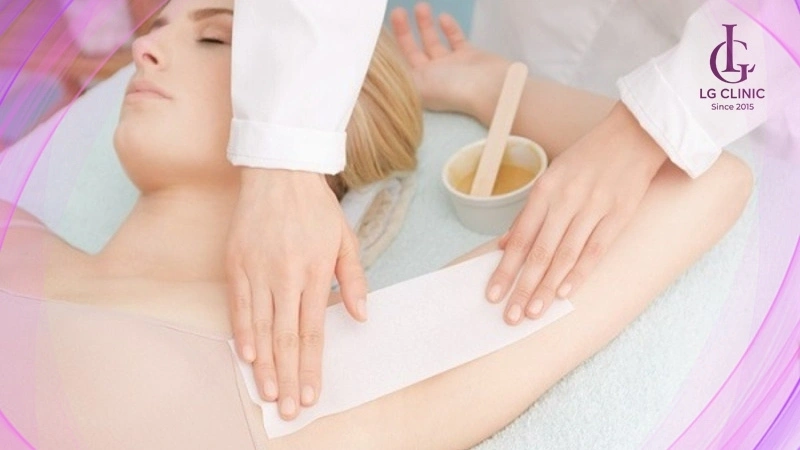 wax là cách triệt lông nách tuổi dậy thì nhanh chóng