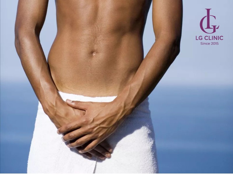 nam giới nên wax lông vùng kín