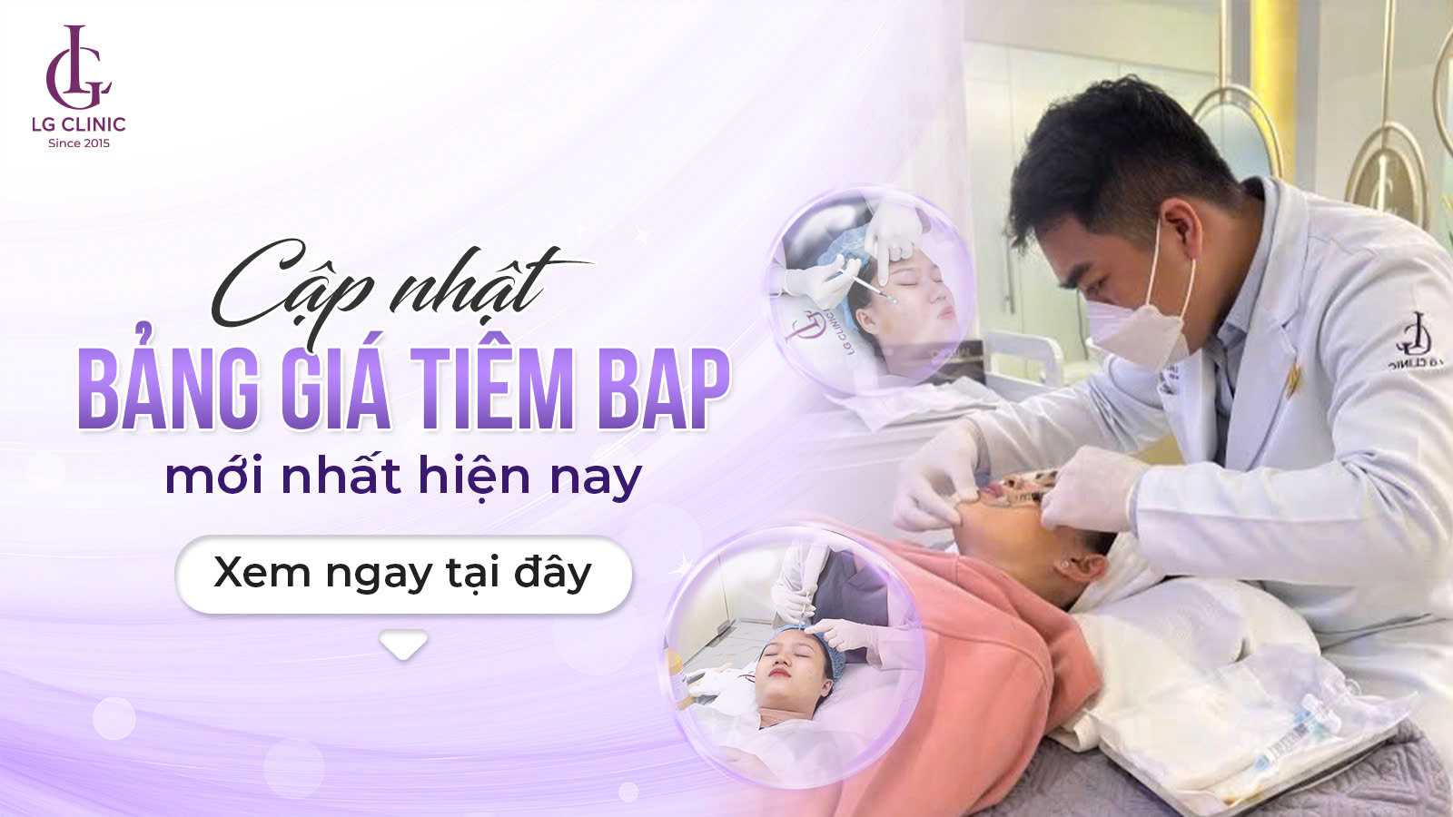 bảng giá tiêm bap mới nhất