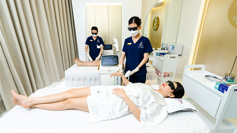 lg clinic địa chỉ triệt lông bằng laser uy tín tại TP HCM