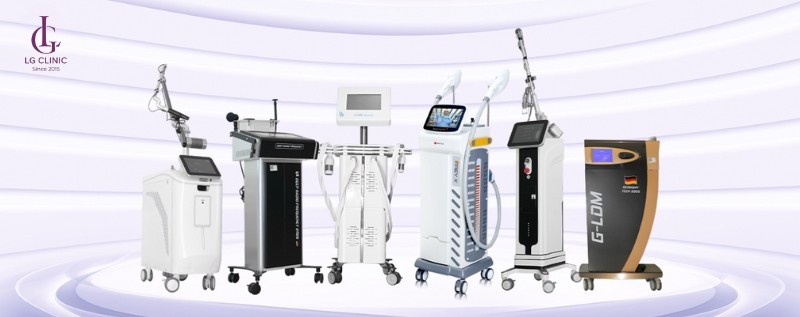 hệ thống máy mọc hiện đại tại lg clinic
