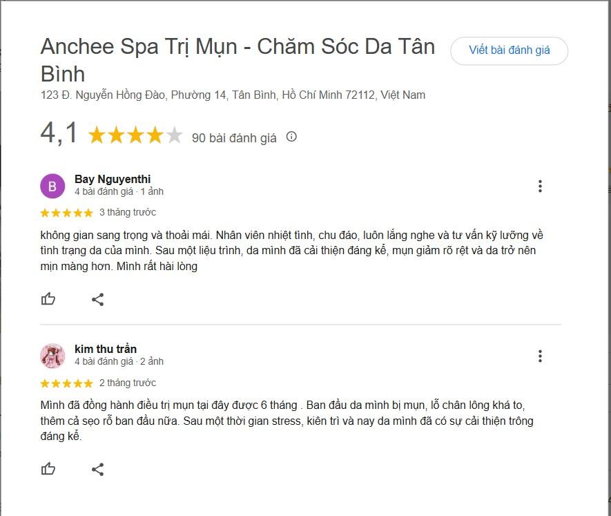 review Anchee Spa