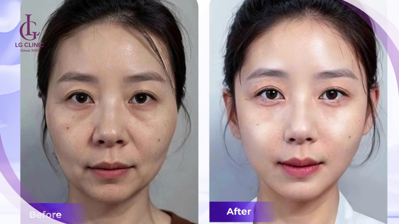 hình ảnh thược tế sau khi tiêm bap tại bình tân