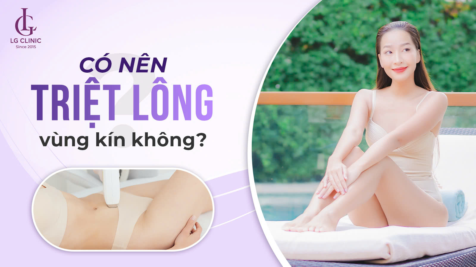 triệt lông vùng kín nên hay không