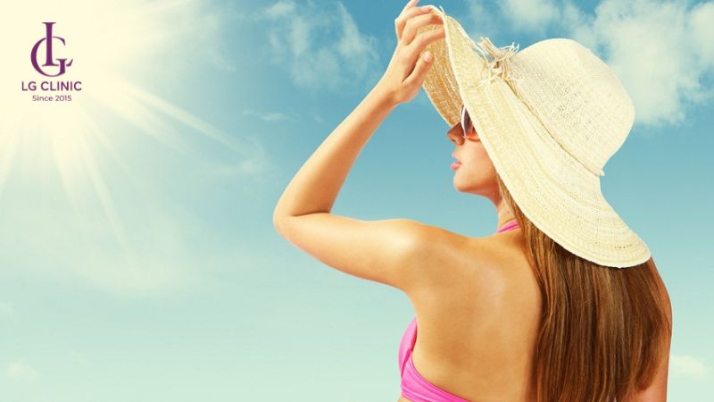 Tiếp xúc với tia UV từ ánh nắng mặt trời