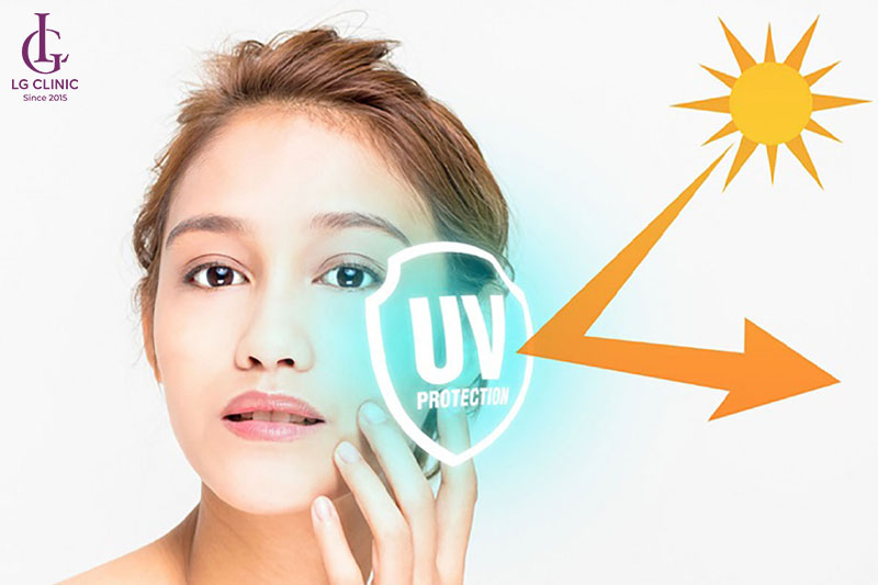 Ánh nắng mặt trời đến làn da