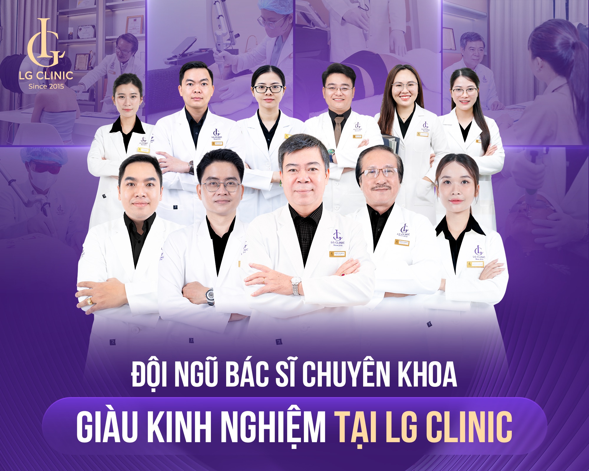 đội ngũ bác sĩ LG Clinic