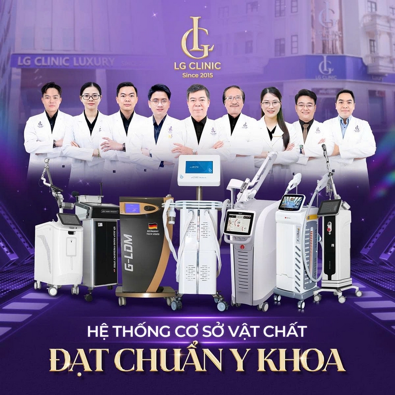 Hệ thống máy móc của LG Clinic