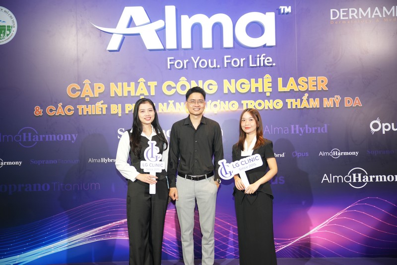 LG Clinic tham gia hội thảo Laser Alma