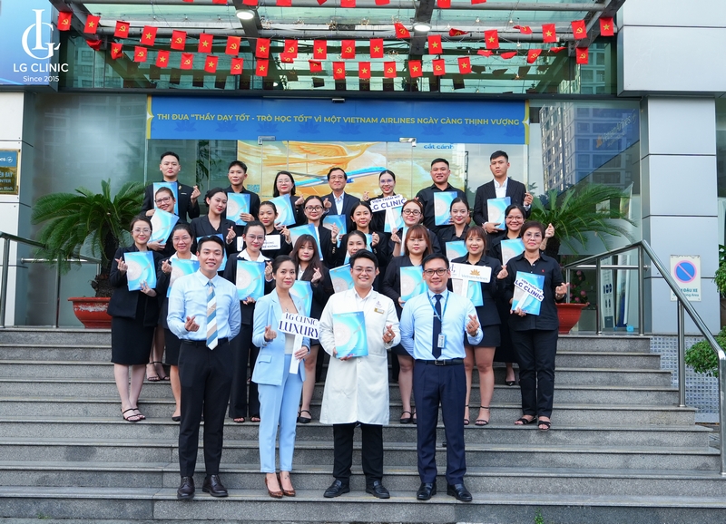 LG Clinic phối hợp cùng Vietnam Airlines đào tạo nhân sự