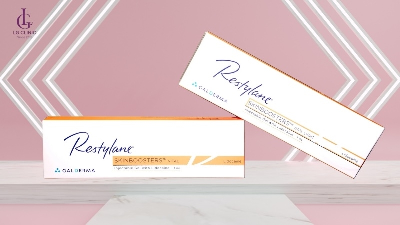 Restylane Skinbooster Vital và Restylane Skinbooster Vital Light