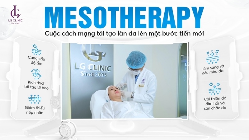 sử dụng tiêm vi điểm để tiêm meso căng bóng da