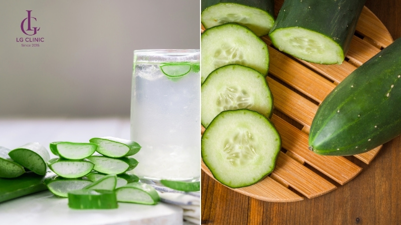 trị thâm nách bằng nha đam