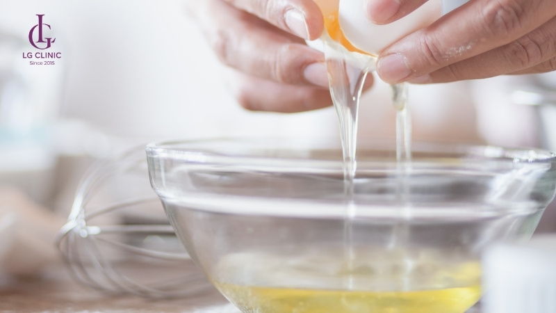 cách trị thâm nách bằng trứng gà