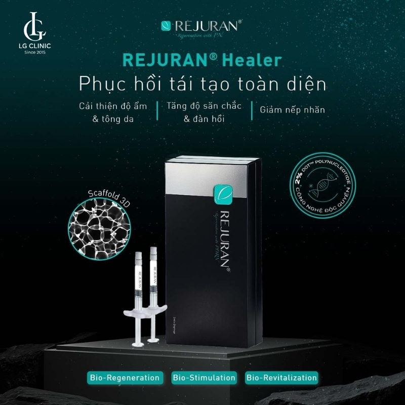 tiêm meso Rejuran Healer để phục hồi da