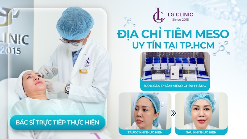LG Clinic là nơi tiêm meso phục hồi da