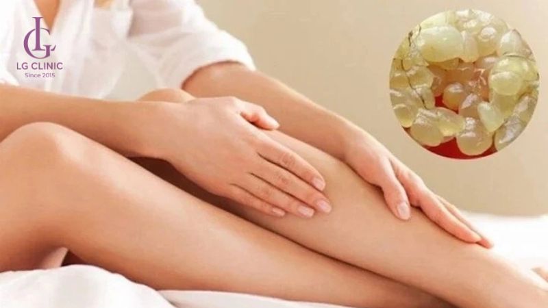 mỡ trăng có trị thâm không